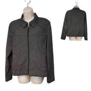 Women's Black & White Retro Jacket